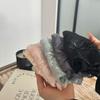 Ladies Summer Pure Desire Lace Bow Silk Pure Cotton File Transparent Middle Waist Triangle Briefs