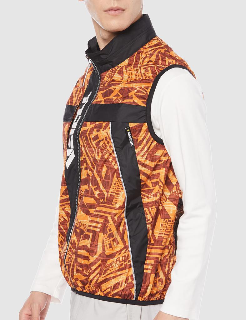 Air Vest Fan Compatible Wear Fan Workwear S [Toraichi] Men's 1077-611 27-Orange