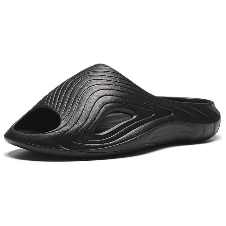 Anta Dolphin Platform Sports Slippers Men's Black 912428538-5