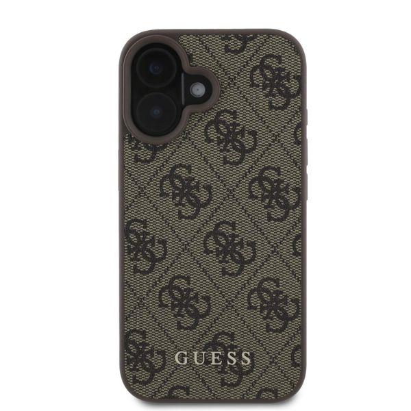 Guess Guhcp16Sg4Gfbr Iphone 16 6.1 Brązowy/Brown Hardcase 4G Classic