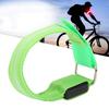 Outdoor Running LED Armband Adjustable Flashing Wristband Cycling Light Up BraceletGreen