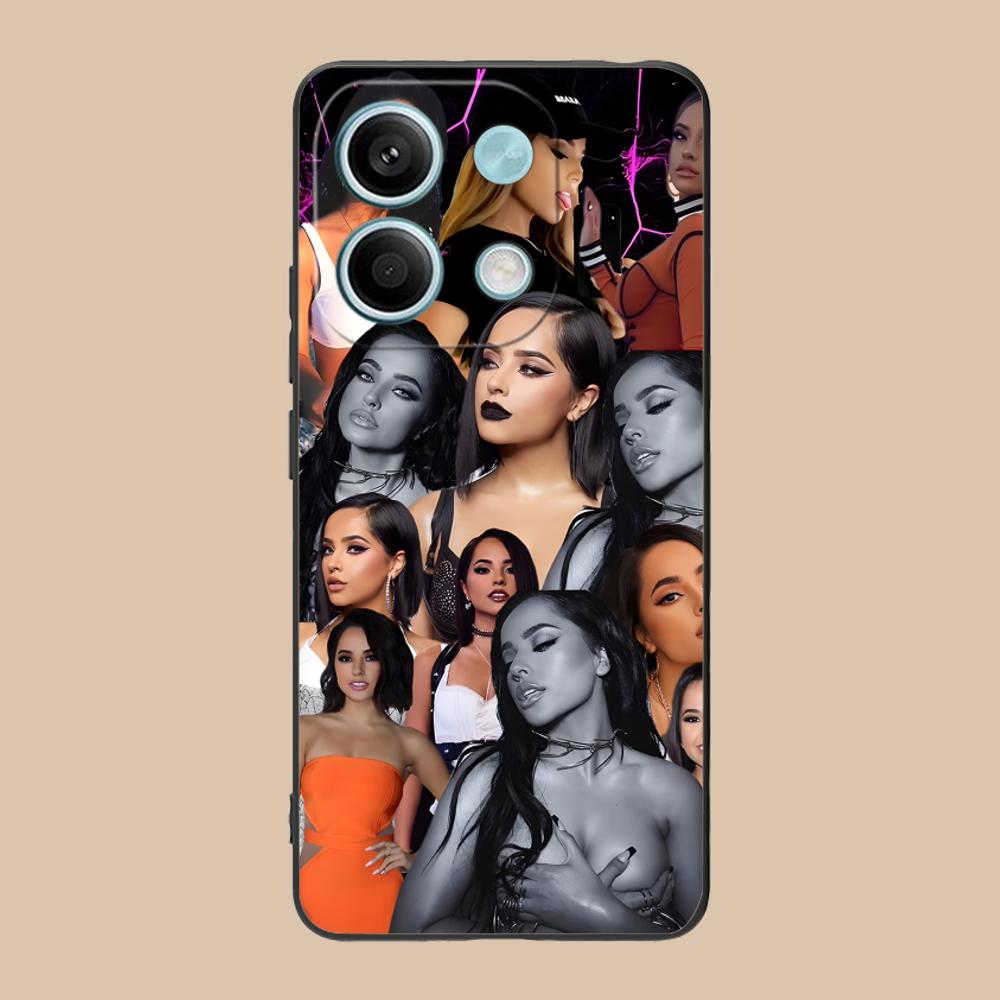 Fashion Becky G Matte TPU Mobile Phone Case for POCO M7 M6 M5 M4 M3 X7 X6 X5 X4 X3 Pro GT 5G Colorful Printing Cover