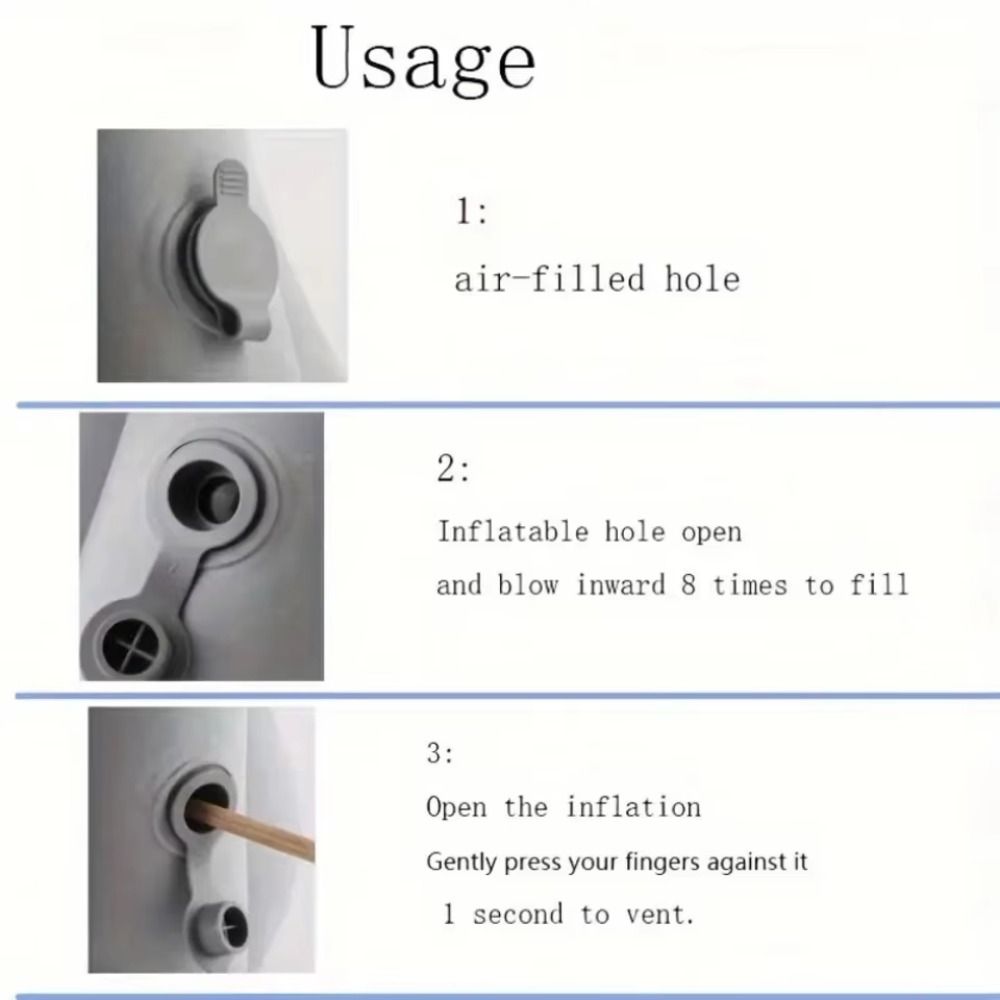 PVC Material Office Nap Pillow Head Support Chin Support Pillow Airplane Car