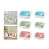 Cat Litter Box Open Top Kitty Tray Potty Toilet Bedpan for Bunny