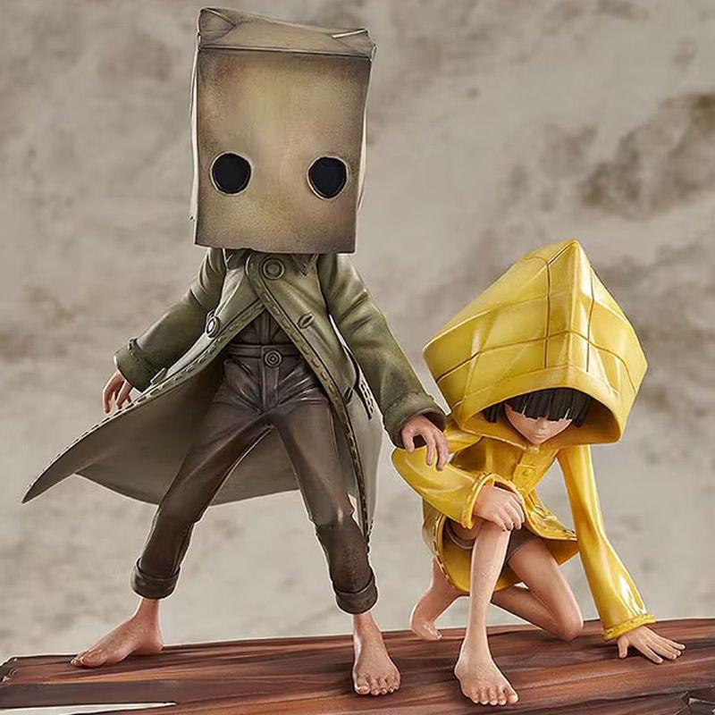 Little Nightmares Ii Six Mono Action Figure Game Scene Model Toys Cartoon Character Chassis Ornament Collection Halloween Gifts