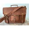 Genuine Leather Laptop Messenger Handmade Satchel Shoulder Bag