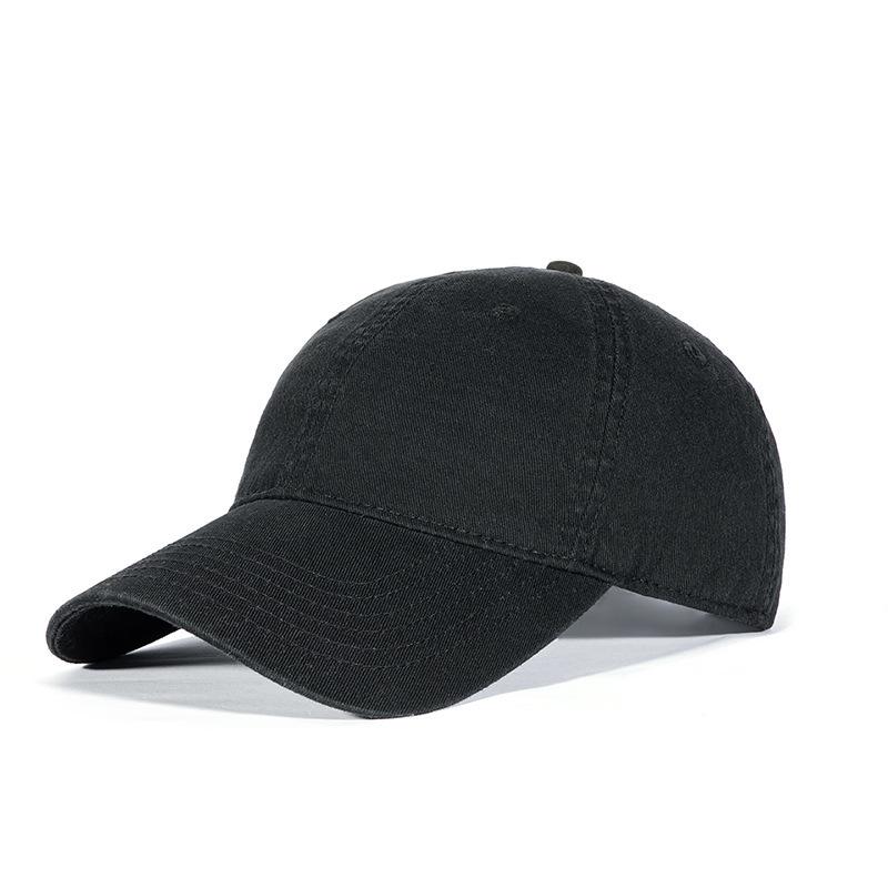 Large Head Circumference Soft Top Baseball Cap Versatile Cotton Cap Men And Women Trendy Sports Sunshade Sunscreen Cap