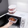 1PC Food Grade Fresh-keeping Box, Microwave Heating Food Box, Refrigerator Meat Freezer Box, Vegetable and Fruit Fresh-keeping Box