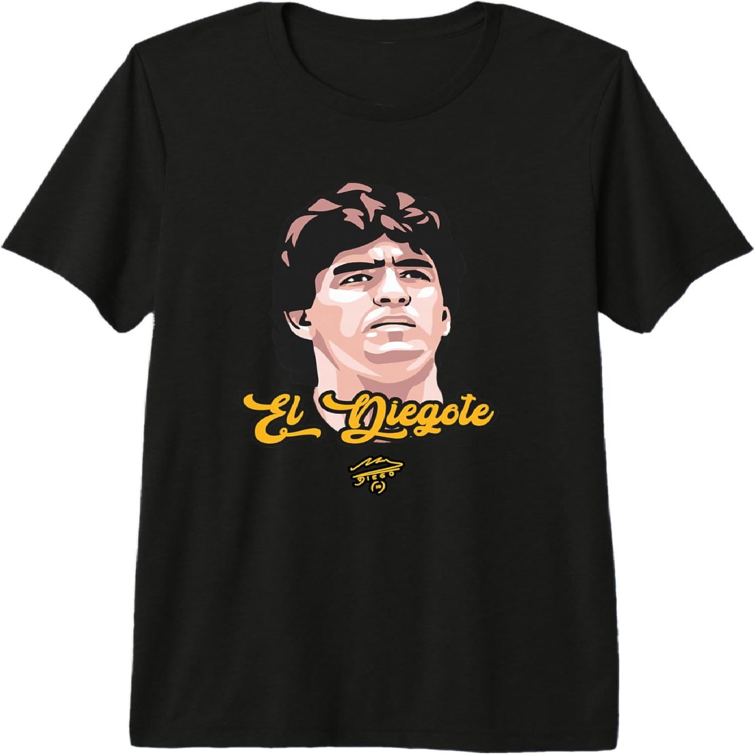 Maradona El Diego Premium Tri-Blend T-Shirt S