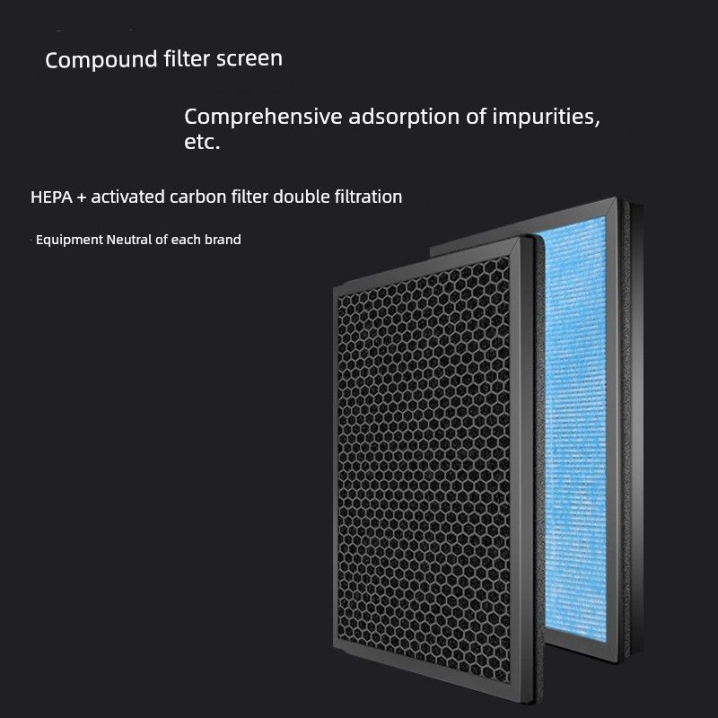 Air Purifier Filtering Net Filter Neutral Various Brands Composite Integrated Thickened HEPA Dust Removal Bacteria Efficient Adsorption
