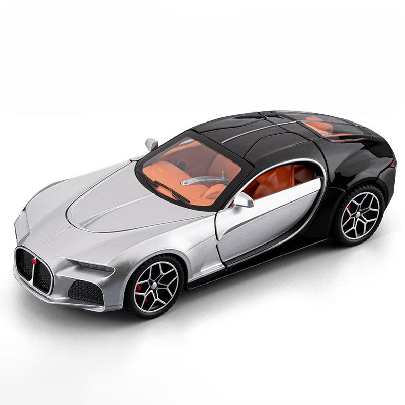 1:32 Bugatti Atlantic Supersportwagen Legierung Metall Druckguss Modellauto Miniaturfahrzeuge Hohe Simulation Display Sammlerstücke Junge