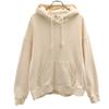 Back Print Long Sleeve Sweatshirts L Pale Orange Women Used