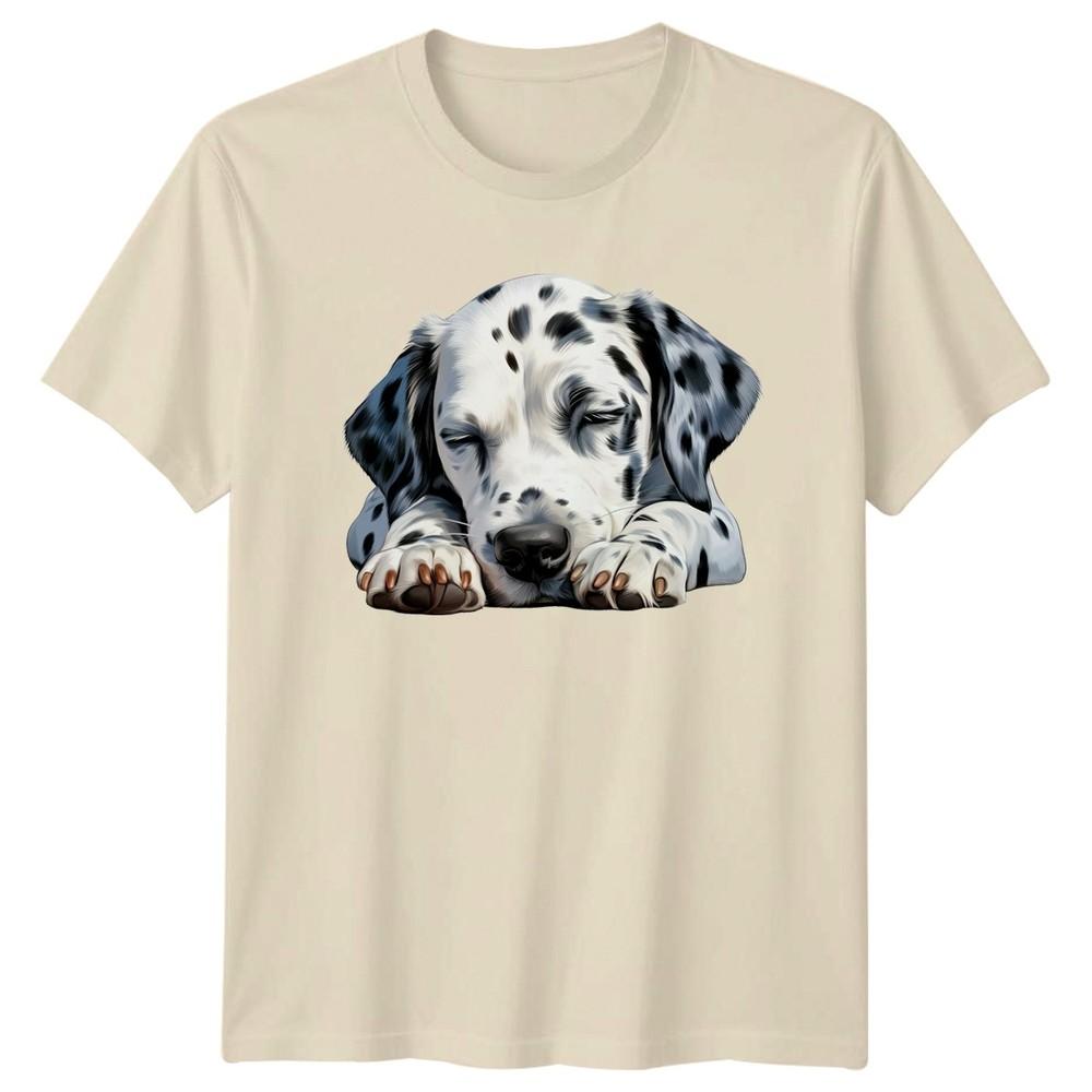 Dalmatian Puppy Dogs Animals Unisex Unisexs TShirt Unisexs Tee Graphic Top