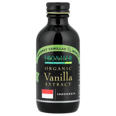 Frontier Natural Products Vanilla Extract, Sustainably Farmed In Indonesia, 59 Ml (2 Fl Oz)