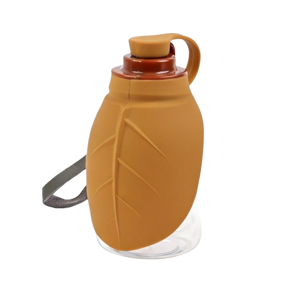 

Large Capacity Foldable Dog Water Bottle Leakproof Pet Drinking Bowl Pet Food Dispenser Camping оранжевый