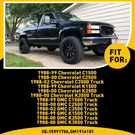 Black Tailgate Tail Gate Handle for Bezel CK Chevy 1500 2500 3500 Pickup Truck G