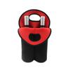 Neoprene Can Carrier Tote 2 Bottles Water Bottle Cover Wine Cooler Bag  Wine Accessories
