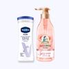 Vaseline Intensive Care Body Lotion Fragrance Version with Liby Lingerie Detergent Bundle