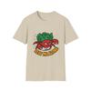 Unisex Softstyle T-Shirt Mens Womens Tees Top Comic Crab with Cabbage Shell Funny Vegetable Animal