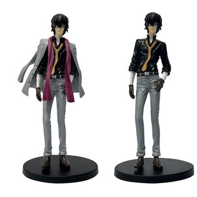 24cm Anime Bungou Stray Dogs Dazai Osamu Figür Çıkarılabilir Ceket Ayakta Duran Figür Oyuncak Koleksiyon Aksiyon Figürü PVC Hediye