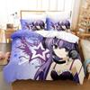 Game Higurashi When They Cry Bedding Set Single Twin Full Queen King Size Bed Set Adult Kid Bedroom Duvetcover Sets Home Textile