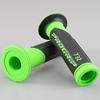 Daytona PROGRIP 732 Typ Motorrad für Durchmesser 98097 Griffe, 125mm, 22,2mm Lenker, Antivibrationsgel, Durchstoßende Enden, Schwarz/Grün,