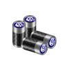 W130Car Accessories Carbon Fiber Wheel Tire Valve Caps Stem Case For Volkswagen Golf Passat Jetta Tiguan Polo GTI Beetle Vento Rline