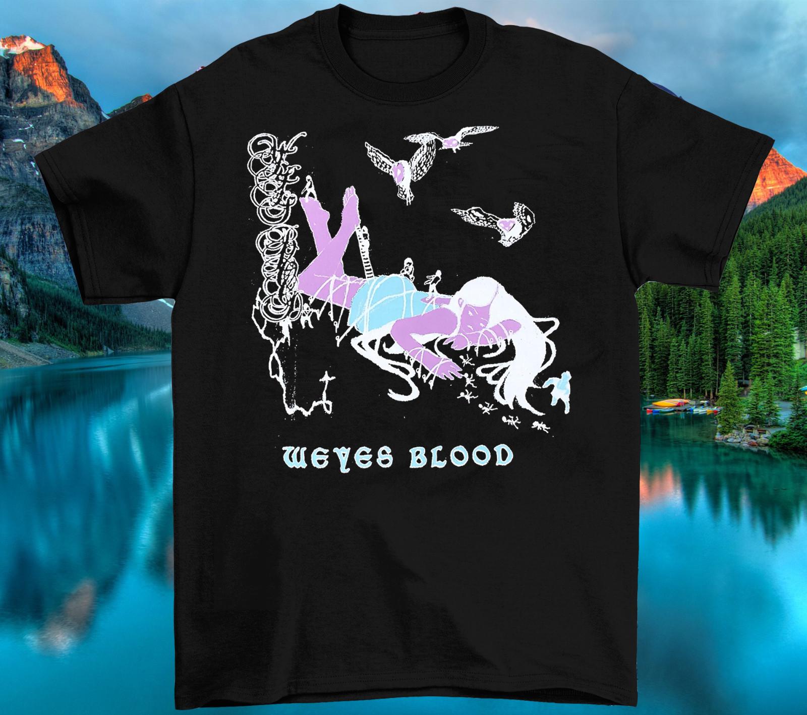 New Weyes Blood True Love Heavy Cotton Black Unisex S-5XL Tee Shirt AG37 S разноцветный