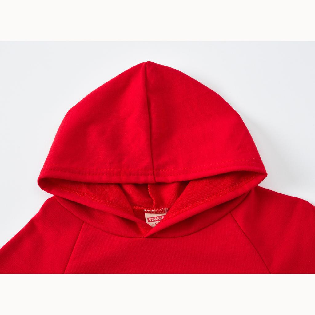 Vánoce Nový rok kreslené jaro a podzim Dětský svetr s kapucí s potiskem pro chlapce a dívky ležérní topy s mikinou