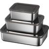 Stainless Steel Food Storage Container Set