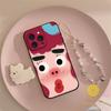 Cartoon Chubby Girl Phone Case Phone Case For Iphone 17 16 15 11 13 14 Pro Max X Xr Xs Max 12mini Black Shell Cover Case
