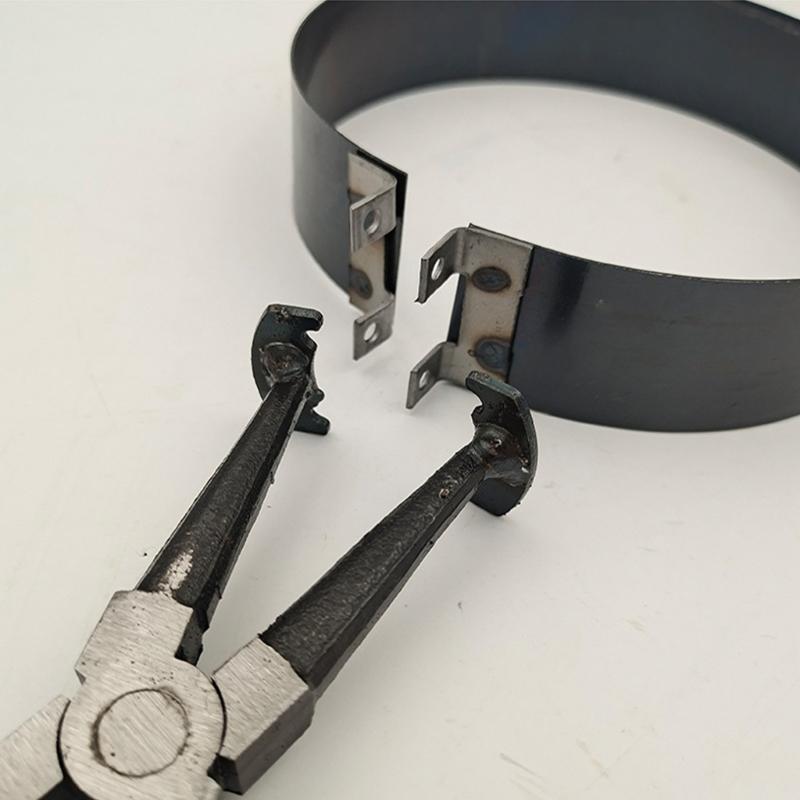 Heavy Duty Steel Piston Coils Pliers Set for Automotive Repair Cylinder Installation with Ergonomic Grip and Storage Box