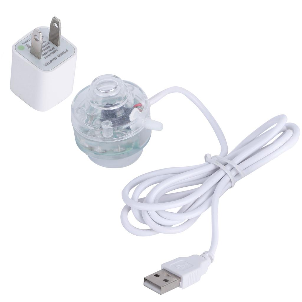 Fish Tank Lamp LED Colorful Bubble Lamp Aquarium Submersible Light