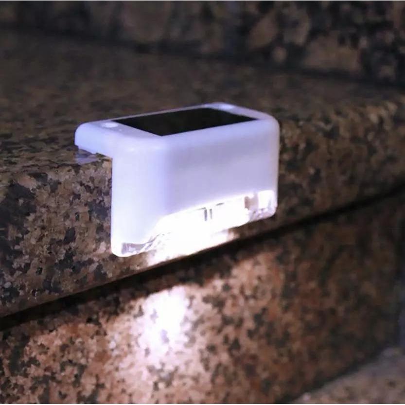 

Solar Deck Led Light Outdoor Garden Underground Lights Landscape Pathway Lighting Decoration Home Step Lamp Yard Waterproof Ip65 Brown Shell холодный белый