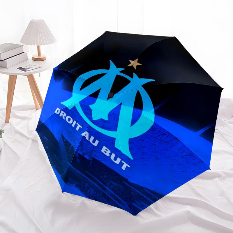 1pc Marseille Umbrella, Sun Protection, And UV Shielding. It Has Eight Sturdy Ribs for Outdoor Use And Perfect As a Holiday Gift