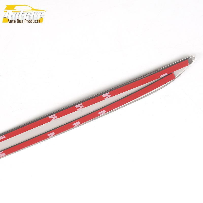 Nerezová ocel Ochranná lišta nárazníku proti poškrábání pro 08-12 A4 Ozdobná lišta pátých dveří