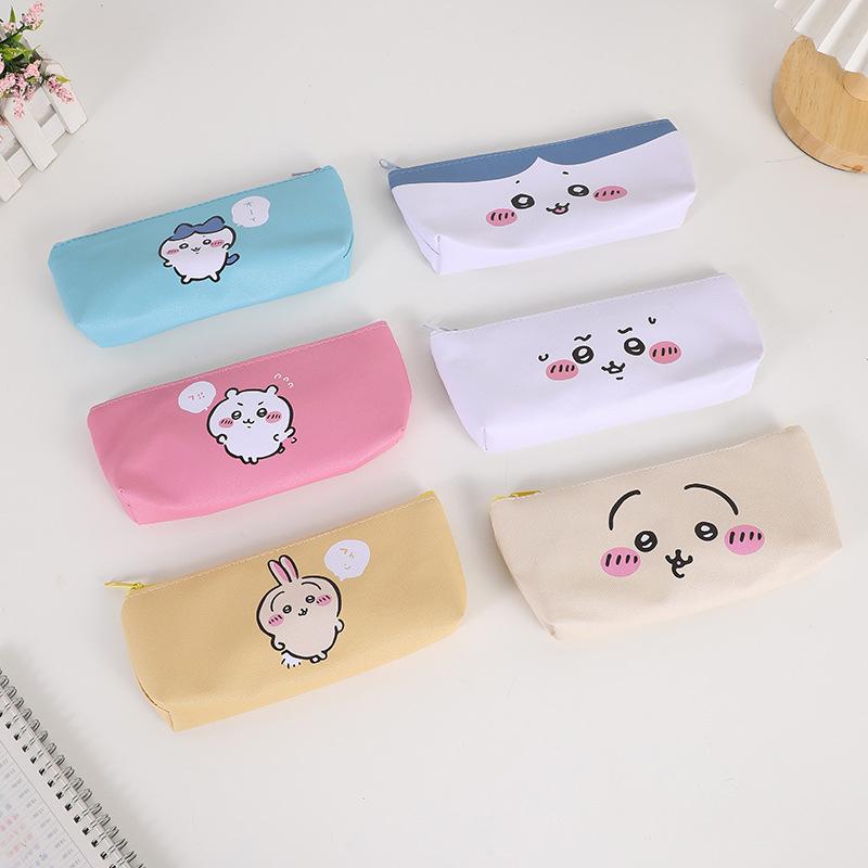 

Cartoon Chiikawa Pencil Case Cute Stationery Bags Multifunctional Cosmetic Bag School Supplies High-Capacity Storage Bag