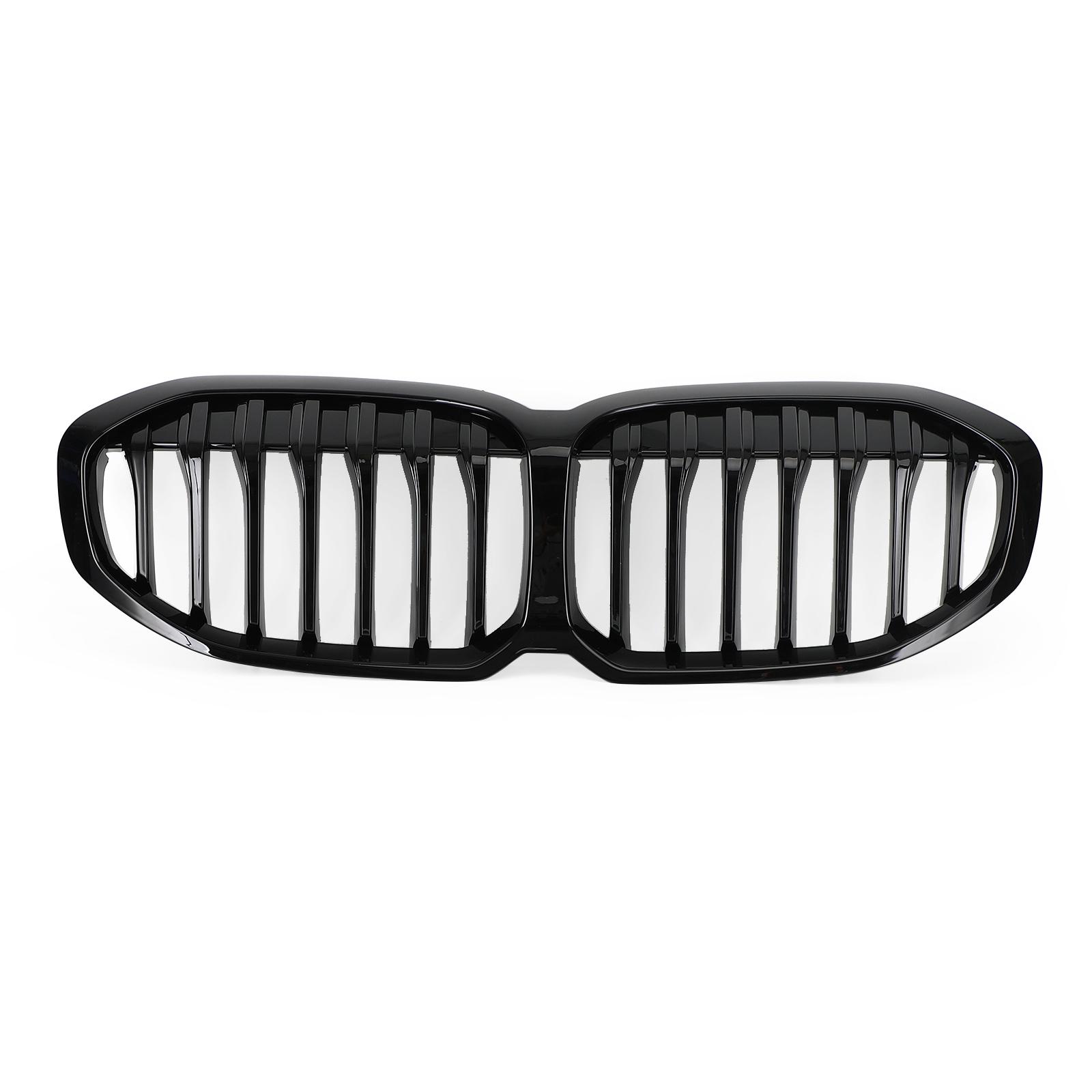 

Gloss Black Front Replacement Hood Grille Bumpers Protection Fit BMW F40 1-Series 2019-2023 чёрный