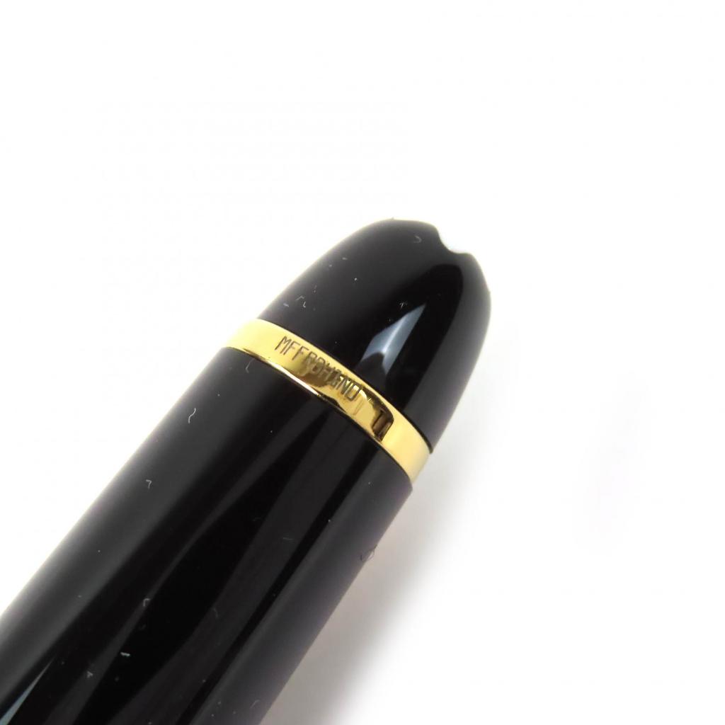 Pristine MONTBLANC fountain pen Meisterstück 145 black 14K mens Used