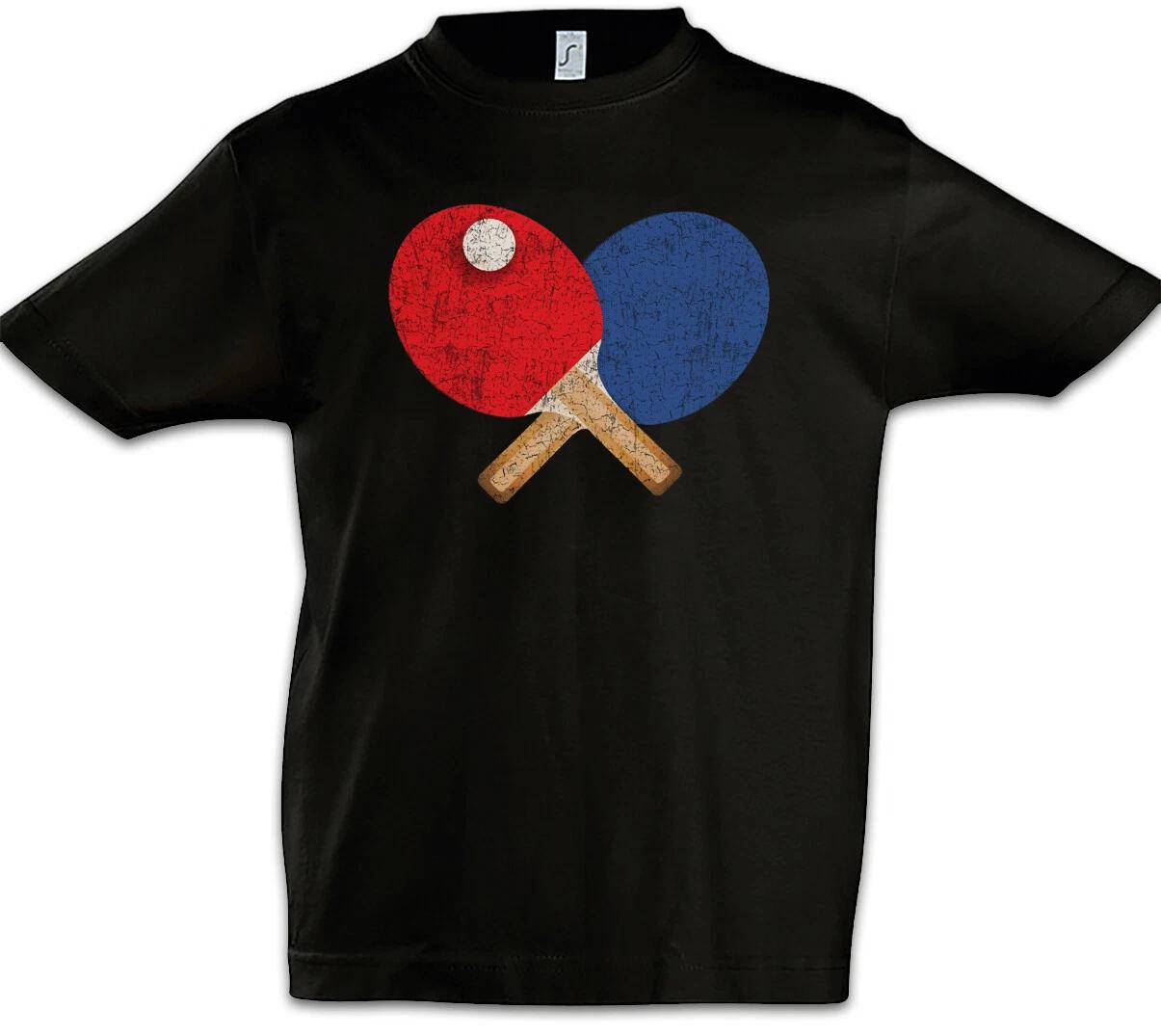 Table Tennis Tools I Kids Boys kids boys T-Shirt Love Ping Pong Table Tennis Racket 100