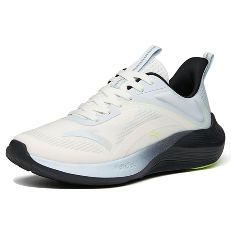 Anta DuCi1 Comfortable Slip Resistant, Abrasion Resistant, Breathable Low top Running Shoes Men's White Blue Sneakers 912325581-4