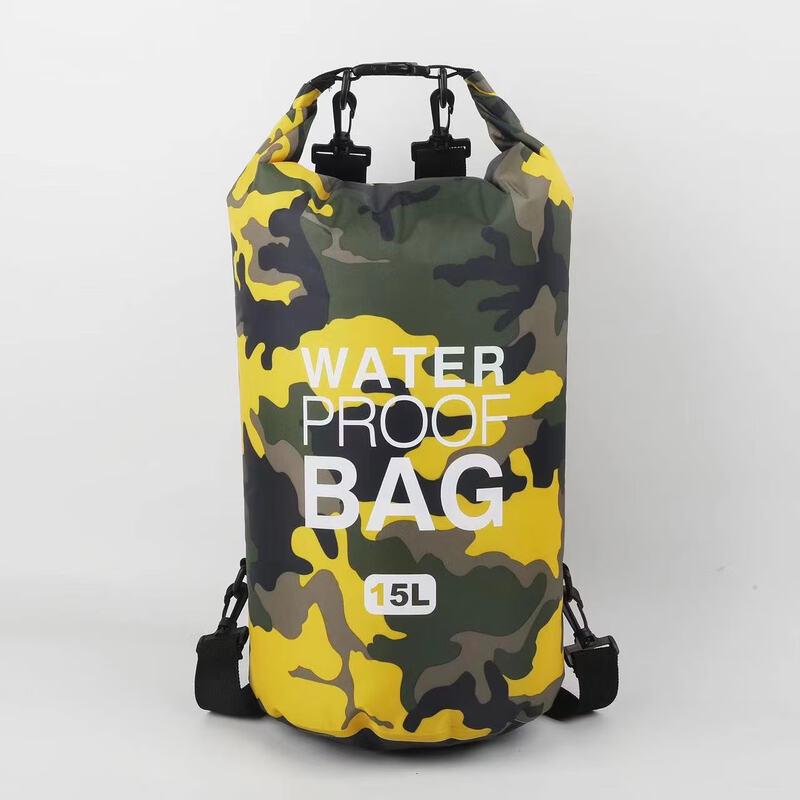 Camouflage Waterproof Dry Bag 15L