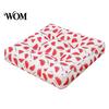 Non-slip Car Seat Cushion for Driving Modern Stylish Chair Cushion, Ultra Soft Square Geometric or Comfortable Floor Mat Meditation Plant Prints,