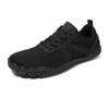 Breite Zehen Barfuß Flyknit Schuhe: Atmungsaktives, rutschfestes Freizeit-, Sport- und Wanderschuhwerk.