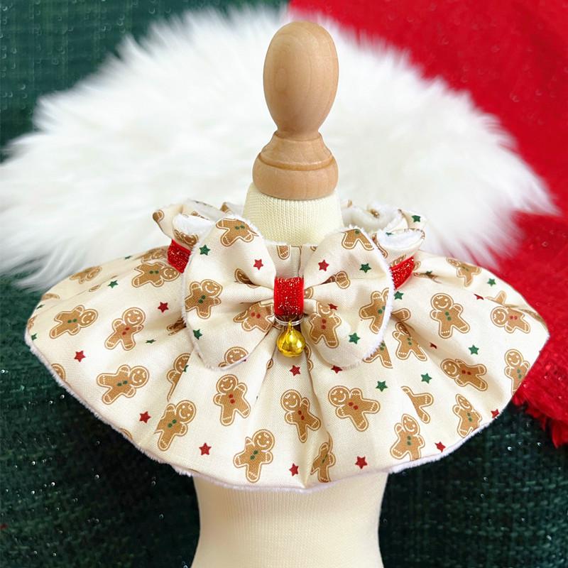 Christmas Pet Bow Tie & Bib Scarf for Cats and Dogs