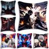 Anime For Tokyos Ghouls Pillow Covers Cartoon Sofa Decorative Home Double-sided Printing Short Plush Cute Cushion Cover
