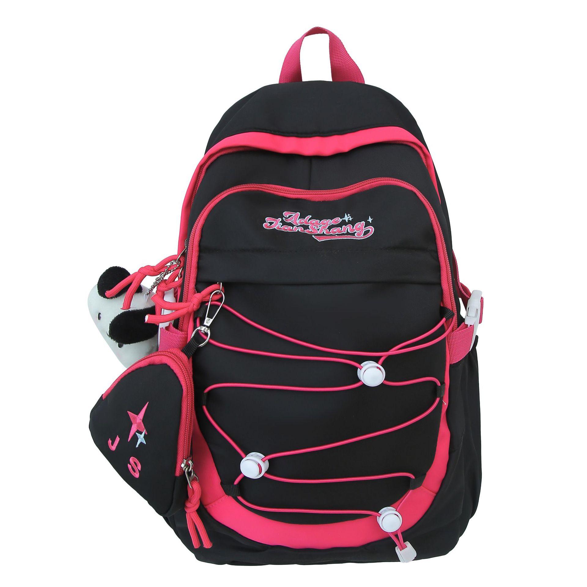 

Versatile Student Backpack for Women Ins Large Capacity School Bag Junior High School Students Backpack Lightweight