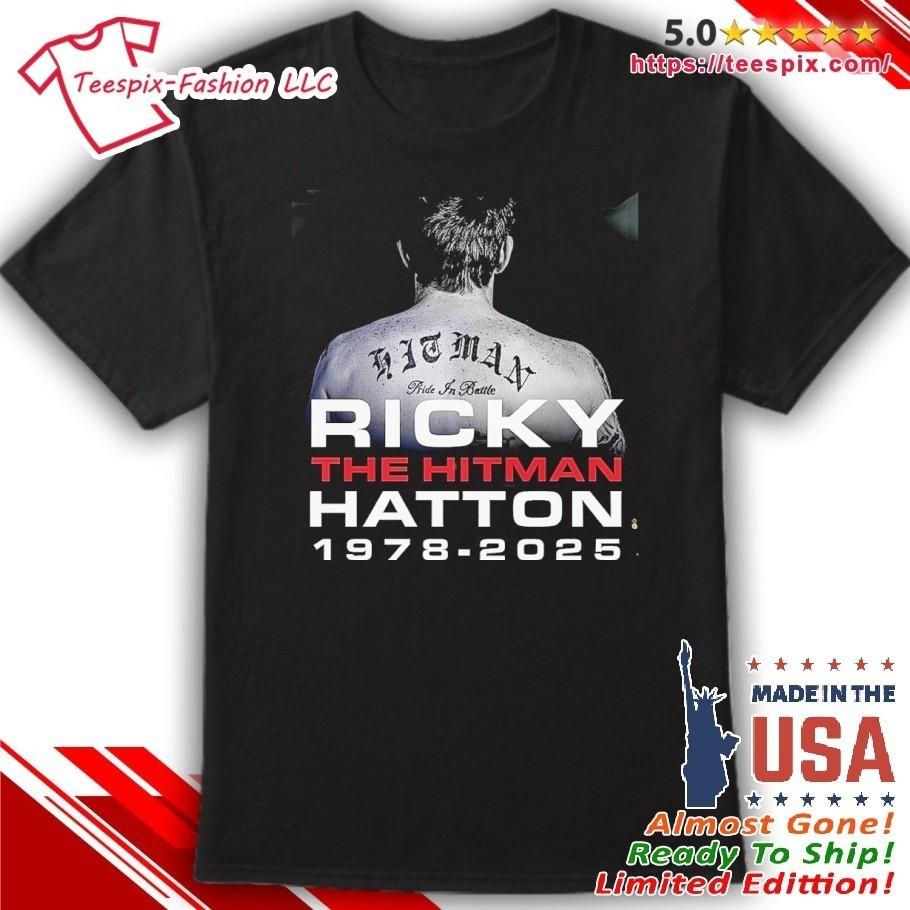 Hitman Pride In Battle Ricky Hatton 1978-2026 shirt UB75 XXL