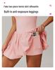 Women's Anti-Exposure Sports Dress - Outdoor Running & Tennis Skirt with Nude Feeling & Fake Two-Piece Design
