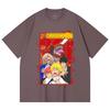 230 Gsm 100% Cotton Chainsaw Man V26 Print Unisex Heavy Cotton T Shirt
